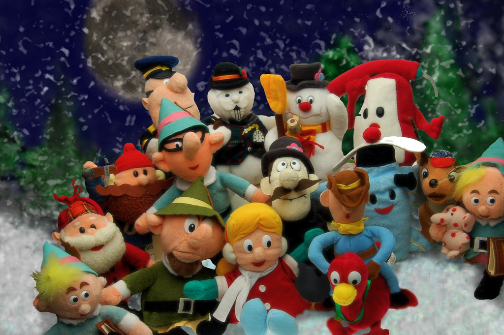 CVS Plush Beanies Island of Misfit Toys, Frosty the Snowman