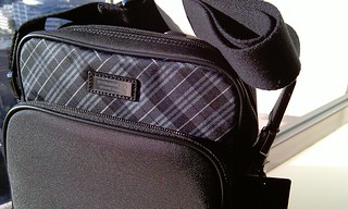 burberry black label sling bag
