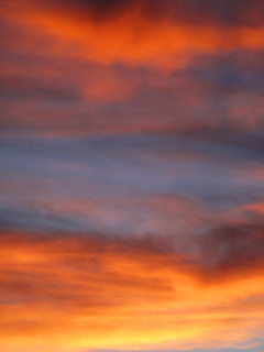 Abstract Sunset, Weston Rhyn, England