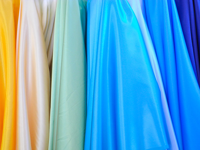 fabric store photography