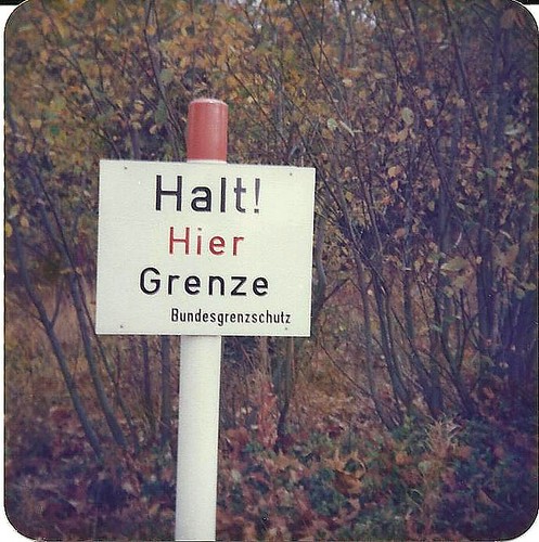 Halt. Or, British Schoolchildren invade the DDR!