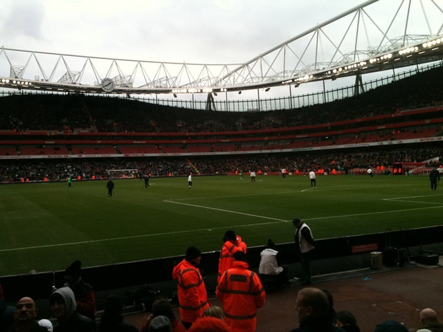 Half Time at The Emirates