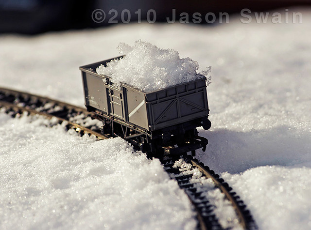 The wrong kind of snow on the tracks