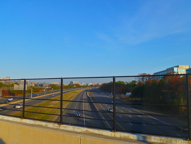 The Great Divide | Looking East at Dulles Toll Road from Fairfax County Parkway, Reston, VA
