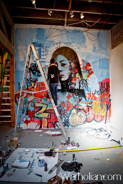 The Indoor Mural Project: A Living Survey of Street Art at 941 Geary Gallery - San Francisco, CA - Warholian