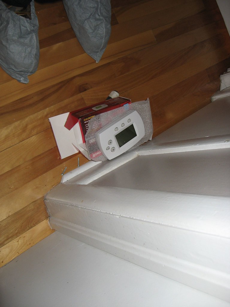Furnace Thermostat: Mounting New Thermostat