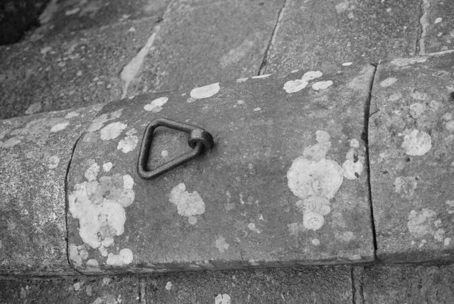Piedra clave en la cubierta de la Catedral de Santiago de Compostela
