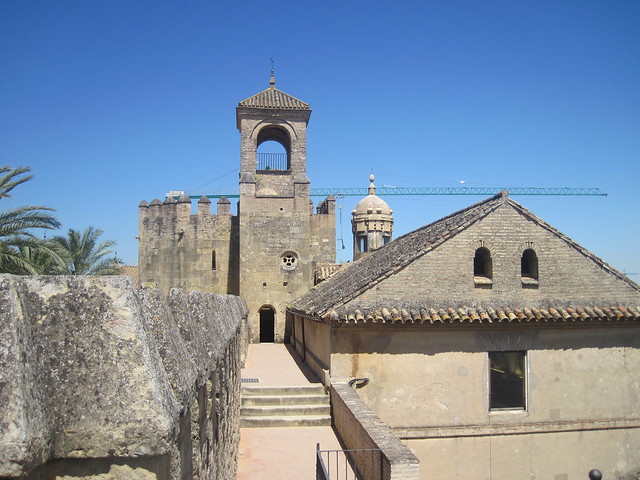 Vista exterior del Alcázar de los Reyes Cristianos, en Córdoba (2010)