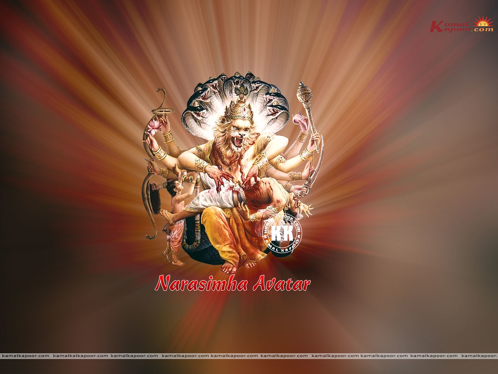 Download Narasimha Avatar Wallpapers | Narayana Wallpapers, … | Flickr