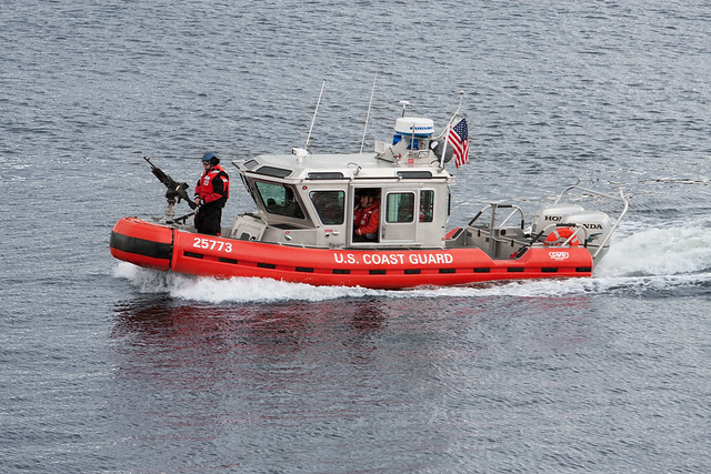 U.S. Coast Guard 'Defender' boat
