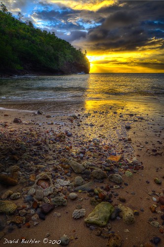 world trees sunset sea cloud beach water st coral clouds bush sand rocks surf waves cloudy cove land lucia caribbean hdr photomatix flickraward buhlers crayok