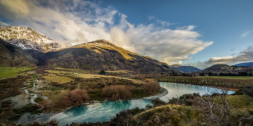 newzealand sky panorama mountains nature clouds river landscape nikon tokina queenstown remarkables hdr 1116mm d5100