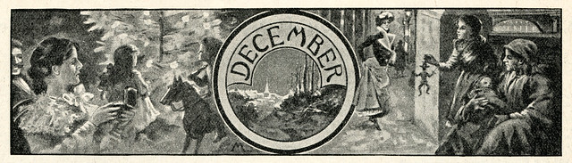 Neuer Welt-Kalender 1913 Monatsbild Dezember