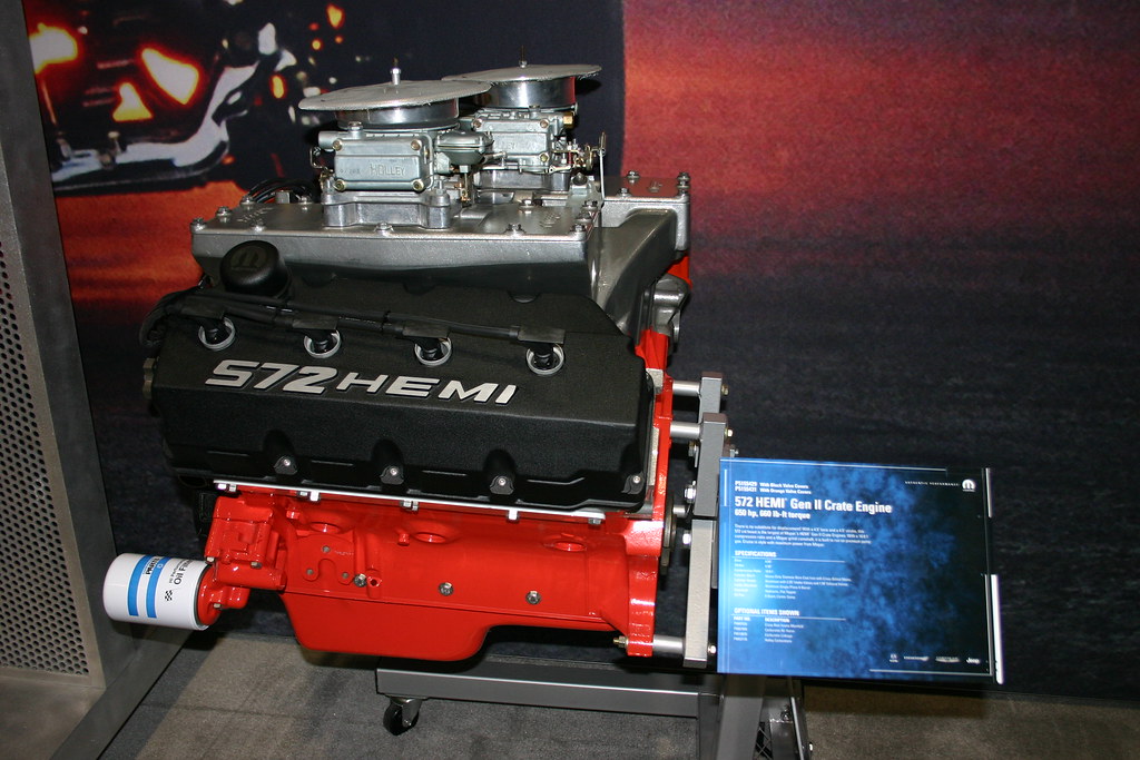 Mopar 572 HEMI Crate Engine.