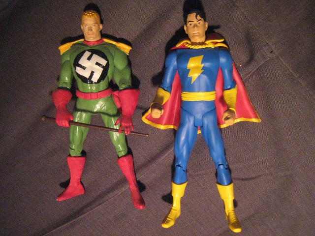 Captain Nazi and Captain Marvel Junior 0897