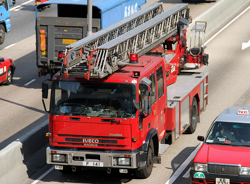 Iveco Magirus | EuroFire | Hong Kong Fire Services 消防處 | F 141 | Admiralty | Hong Kong | China