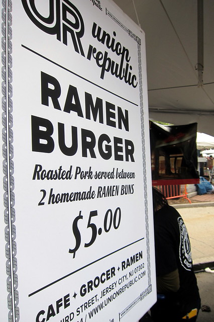 Jersey City - Project: Earth Street Festival: Union Republic’s Ramen Burger