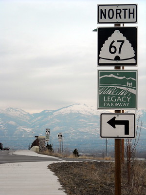 Legacy Parkway shield