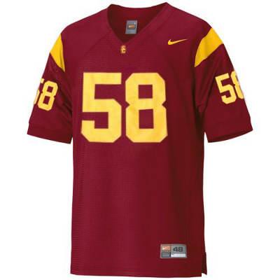 USC Trojans #58 Rey Maualuga Red NCAA Jersey | cheap USC Tro… | Flickr