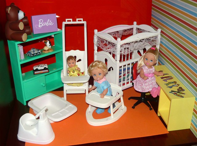 Gloria furniture, Nursery, and IKEA doll furniture.
