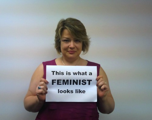 This is what a feminist looks like. | Happy International Wo… | Flickr