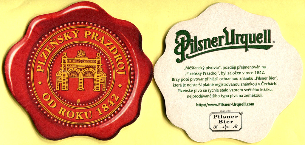 3 Pilsner Urquell Beer Mats Coasters Czech RepublicUnused B90 