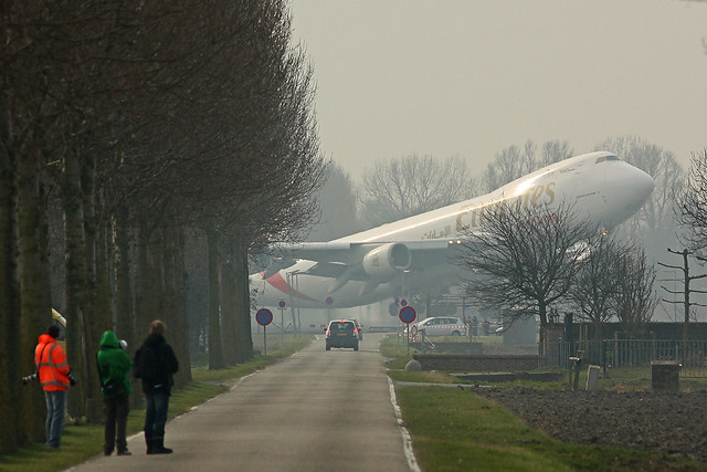 Emirates Cargo 747-400F at Schiphol