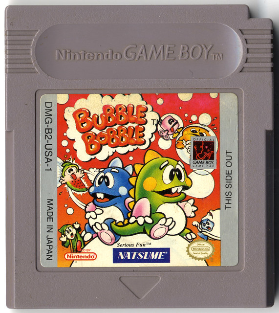 Nintendo Game Boy Bubble Bobble