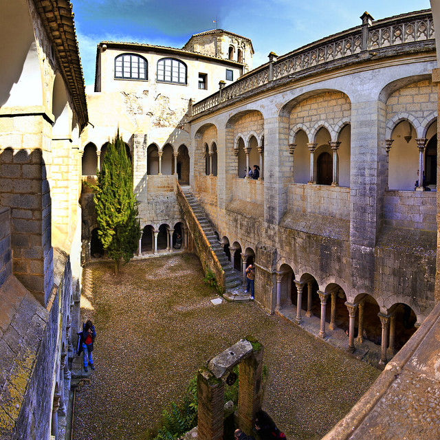 Claustro del Monestir de Sant Daniel, Girona (E)