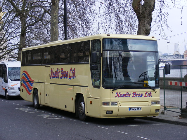 Nesbit Brothers Ltd . Somerby , Leicestershire . R830TRY ( ex A17CLN ) . Victoria Embankment . Thursday 03rd-March-2011 .