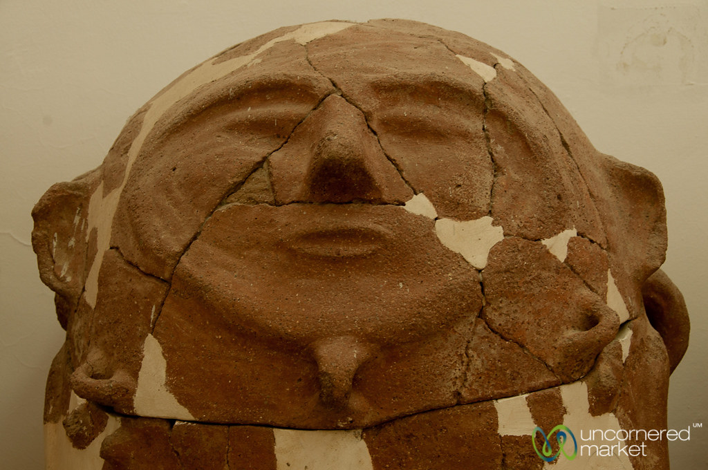 Moabite Sarcophagus at Citadel Museum - Amman, Jordan