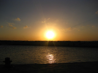 Sunset at Chiquila