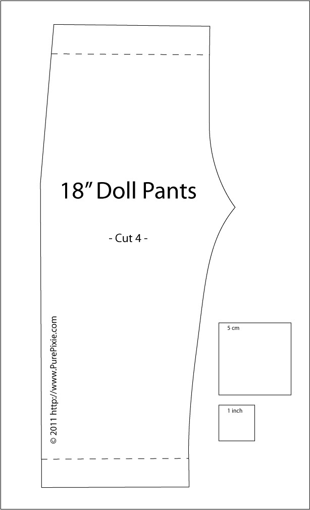 Printable Pants Pattern