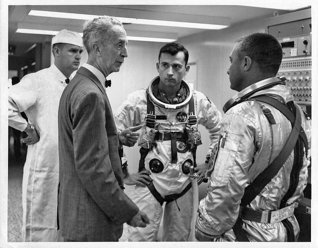 1965 ... Rockwell with astronauts