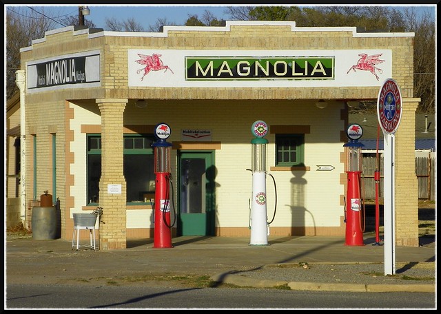 Magnolia Gasoline Station