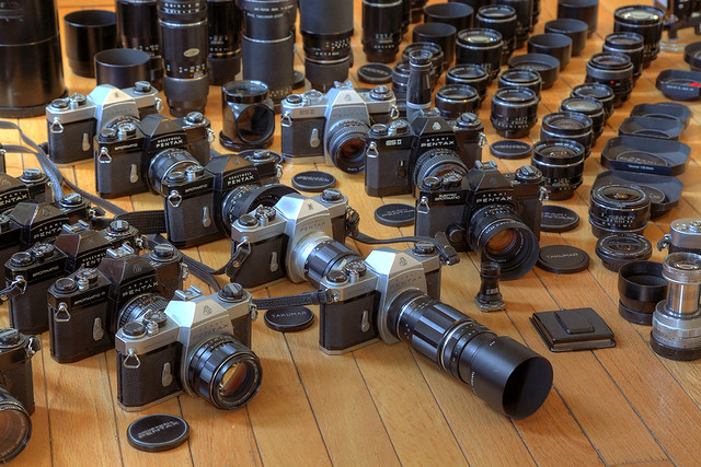 Film Cameras and Lenses