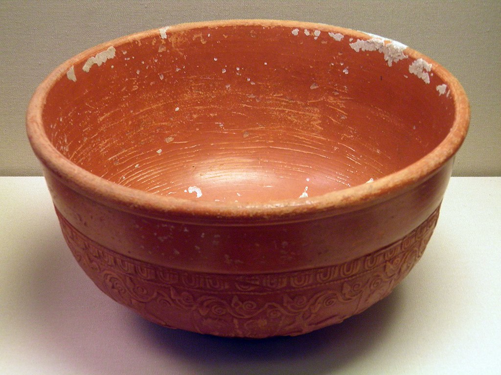Samian Bowl (terra sigillata) Dragendorff 37, Roman Britai… |