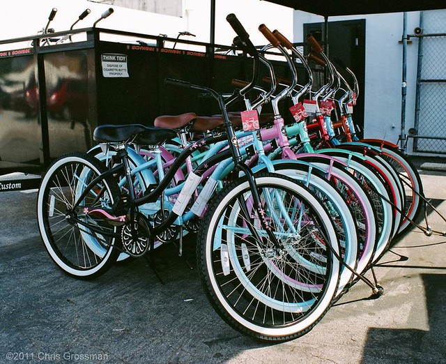 Chubby's Cruisers Bicycles Culver City - Pentax 6x7 55mm f/3.5