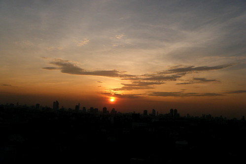 sunset sun night sunrise thailand bangkok midnight bkkth