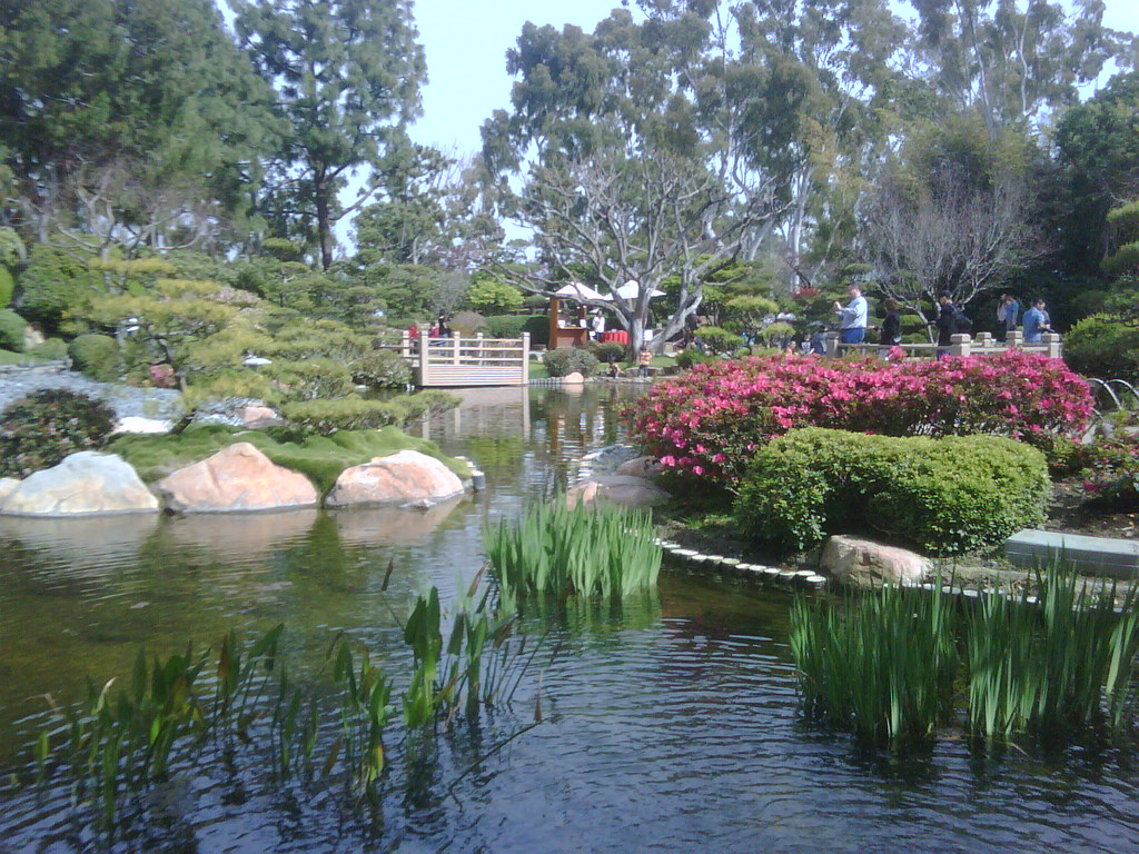 Japanese Garden At Cal State Long Beach Sent Via Blackberr Flickr