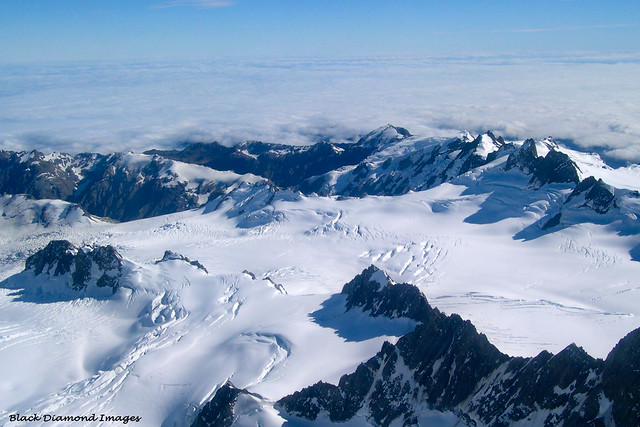 Neve - Franz Josef Glacier (Ka Roimata o Hinehukatere), Westland National Park, South Island, New Zealand