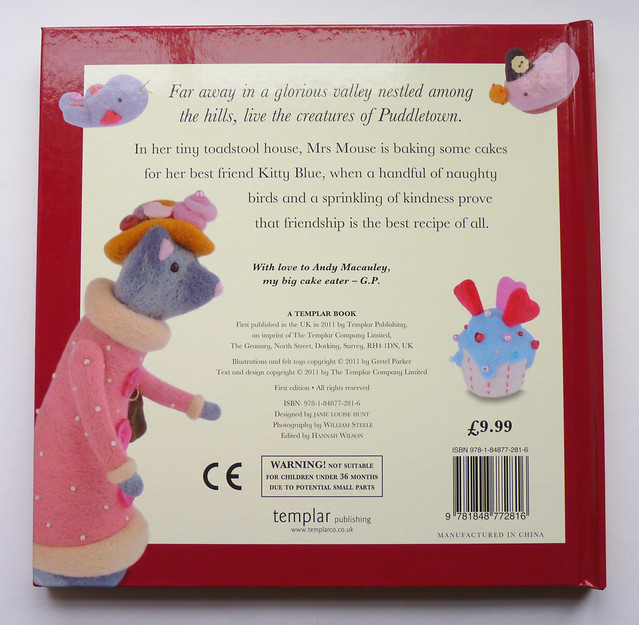 Mrs Mouse's Cupcakes back cover