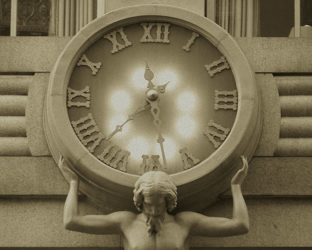 Atlas Clock of Tiffany & Co.