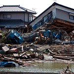 Neighborhood Gone Ishinomaki Higashi Matsushima Yamoto Japan Earthquake Tsunami Miyagi 2011