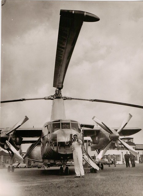 Fairey Rotodyne first flight