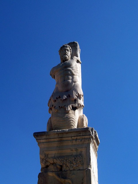 Portico of the Giants: a triton, Ancient Agora of Athens