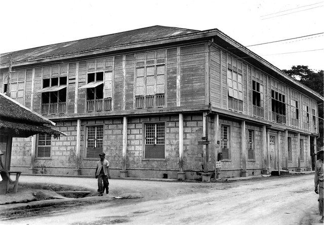 School Building, post war Philippines.  Soon after 1945