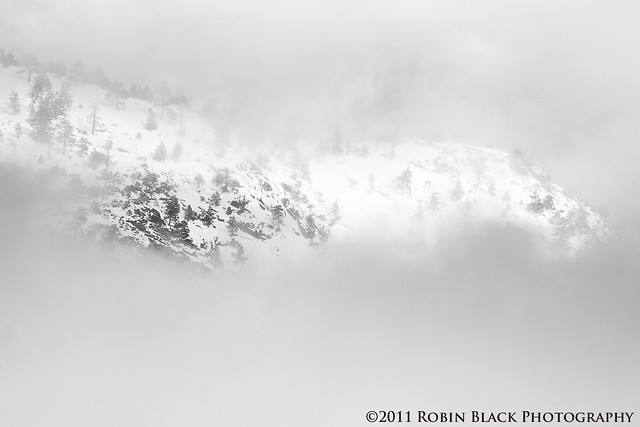 Cloudbreak during winter storm (Yosemite National Park)