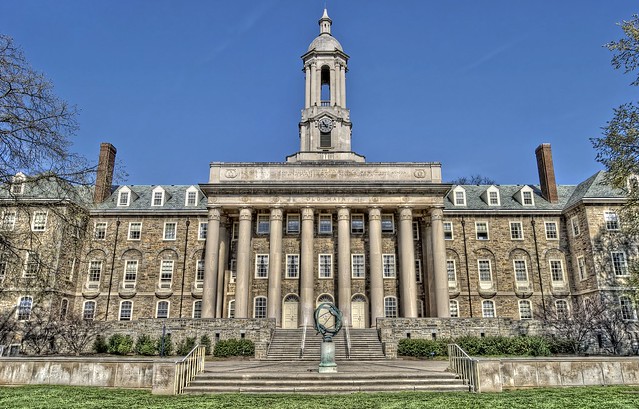Old Main at Penn State HDR