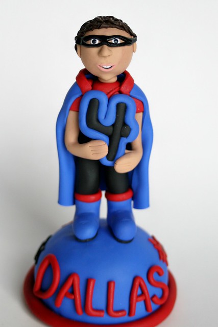 Superhero Cake Topper Dallas